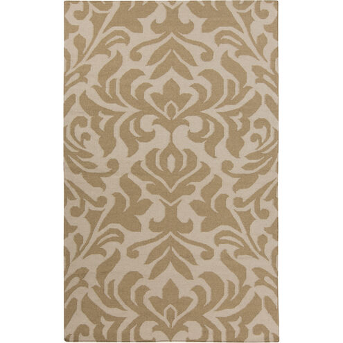 Market Place 66 X 42 inch Cream, Mustard Rug