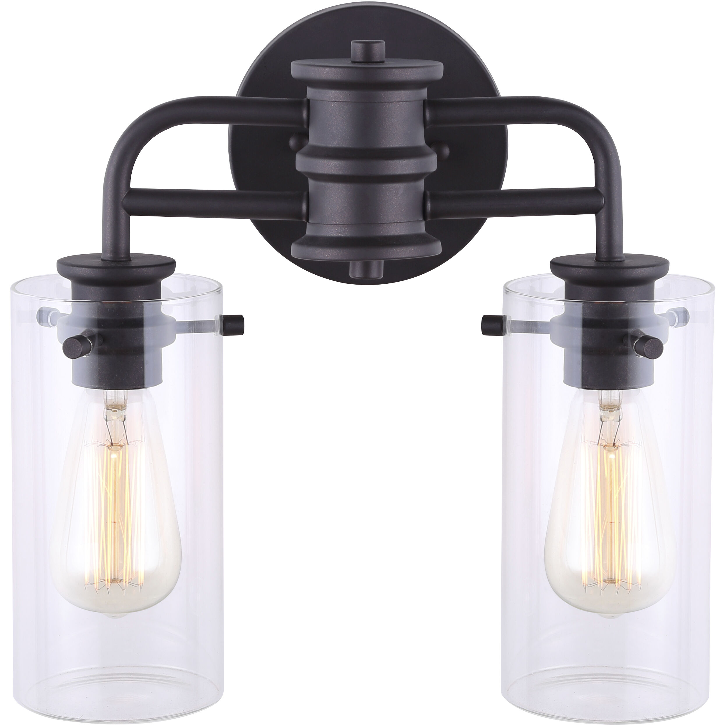 Madison 2 Light 14 inch Oil Rubbed Bronze Vanity Light Wall Light