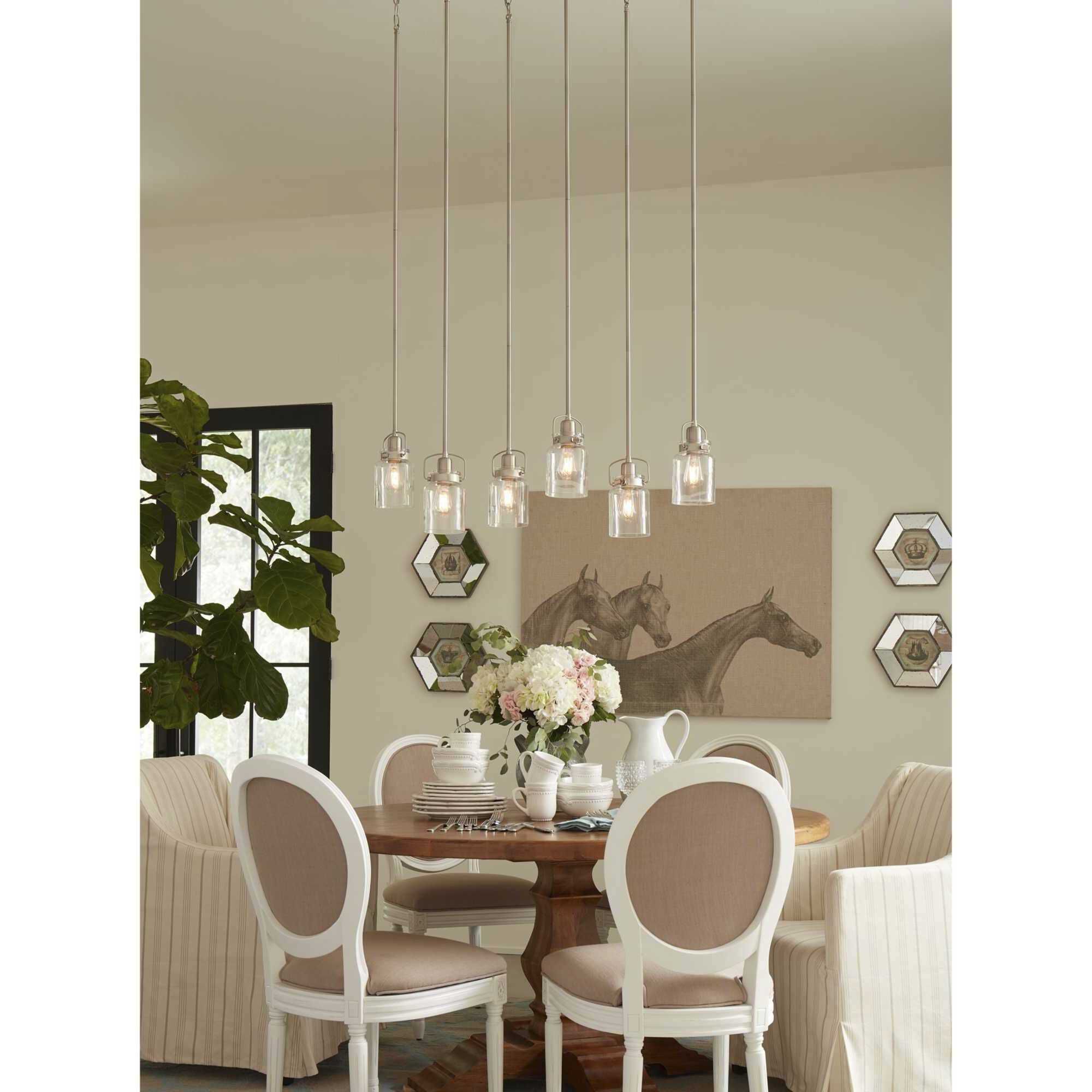 Calhoun 1 Light 5 inch Brushed Nickel Mini-Pendant Ceiling Light