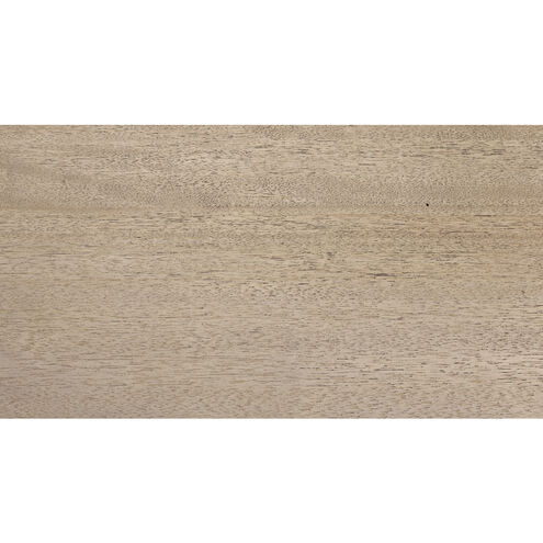 Travis 84 X 44 inch Washed Walnut Dining Table