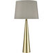Bella 30 inch 150.00 watt Antique Brass Table Lamp Portable Light