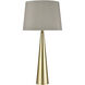 Bella 30 inch 150.00 watt Antique Brass Table Lamp Portable Light