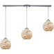 Grand Bend 3 Light 36 inch Polished Chrome Mini Pendant Ceiling Light, Linear