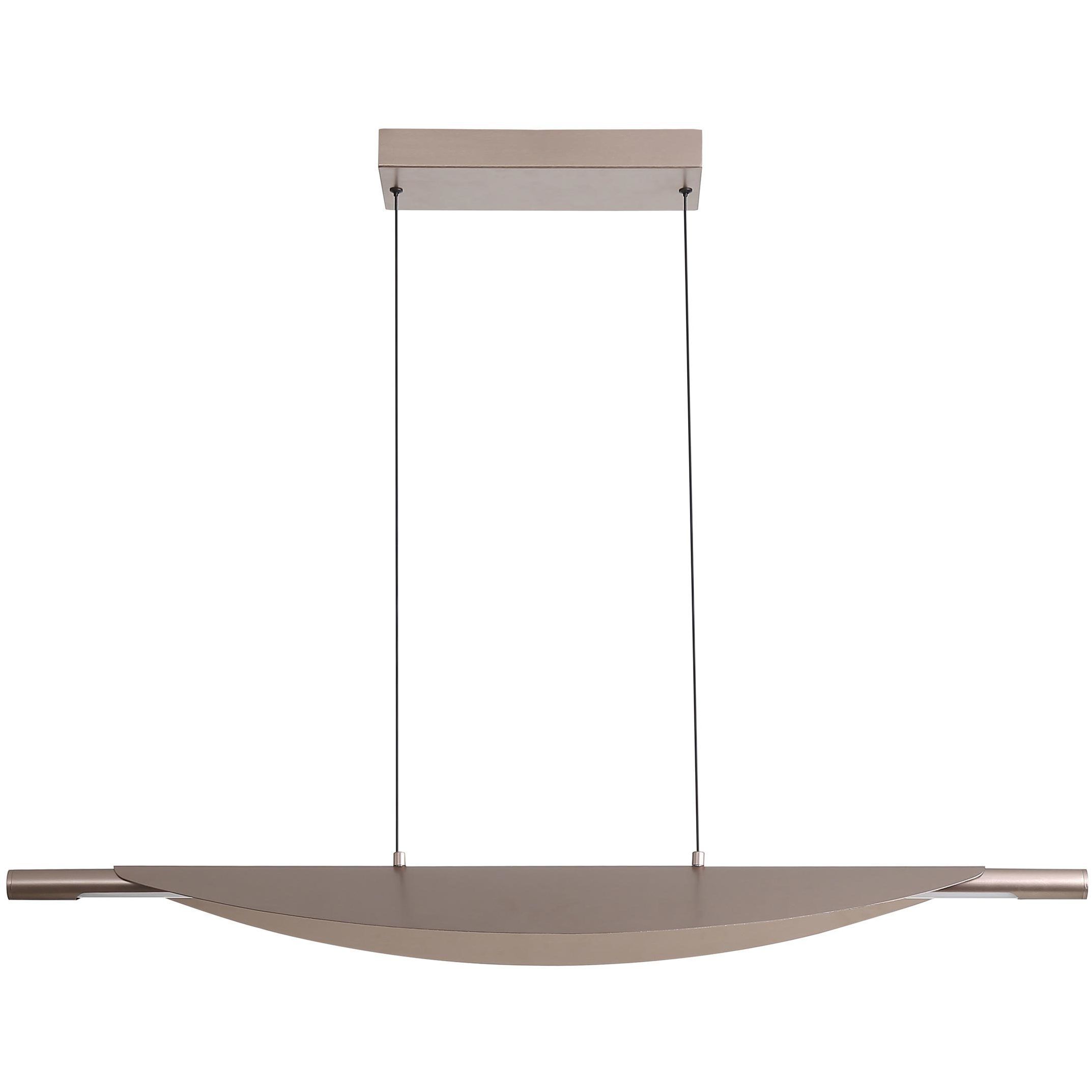 Yep Luma Island Light Ceiling Light in Coffee Silver