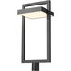 Luttrel LED 30.5 inch Black Outdoor Post Mount Fixture