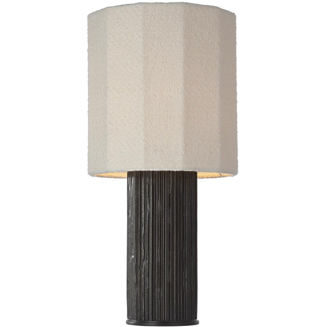 Anne-Marie Barton Fumar 23.5 inch 15.00 watt Ridged Carbon Table Lamp Portable Light
