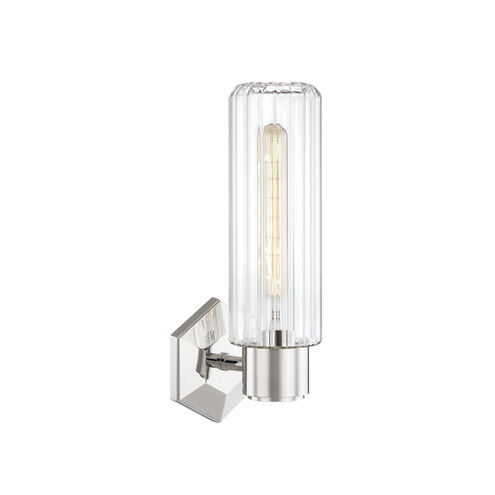 Roebling 1 Light 4.75 inch Polished Nickel Wall Sconce Wall Light