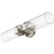 Ludlow 2 Light 4.25 inch Brushed Nickel Vanity Sconce Wall Light