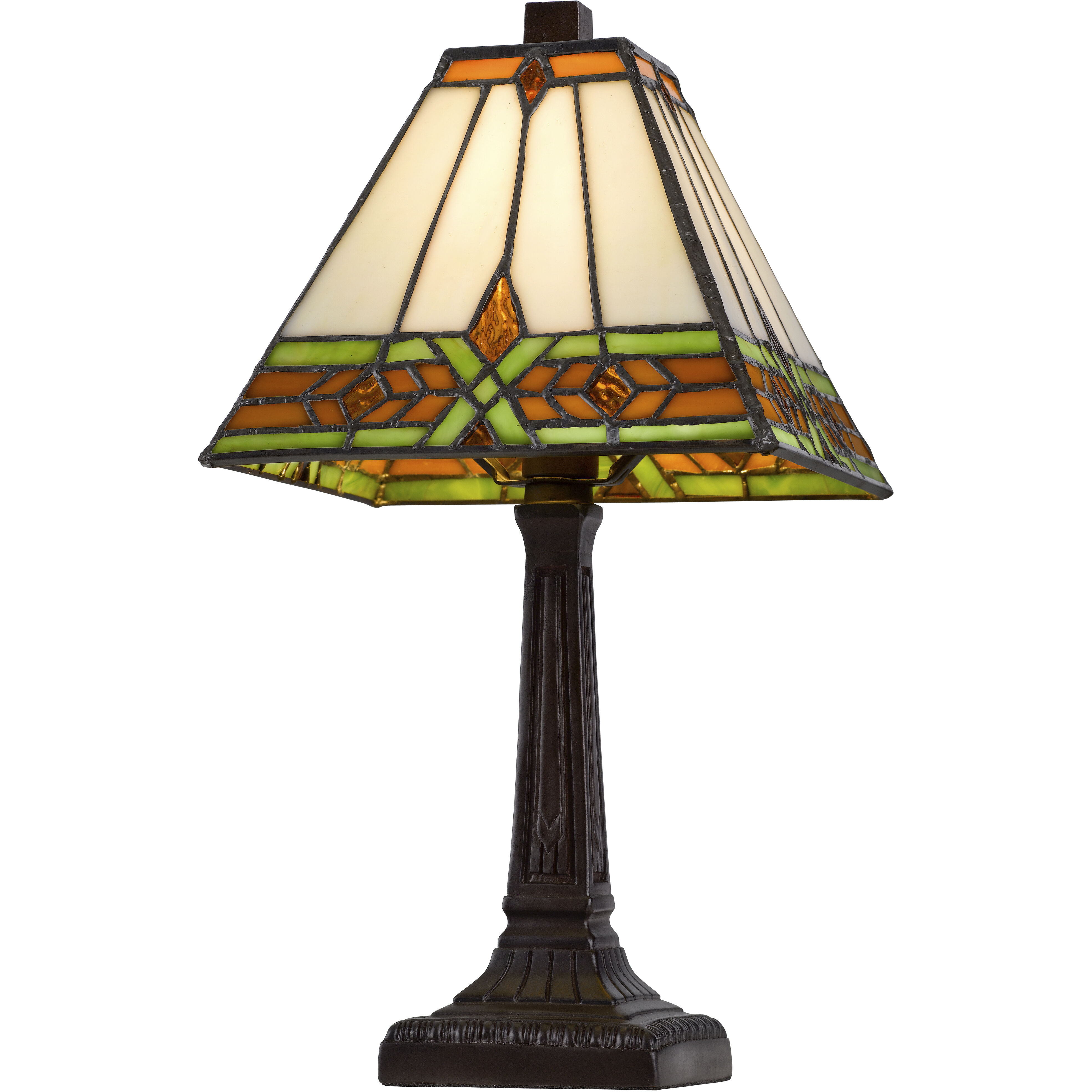 3115 Tiffany 14 inch 40.00 watt Dark Bronze Accent Lamp Portable Light