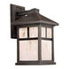 Signature 1 Light 14 inch Painted Rust Outdoor Wall Light