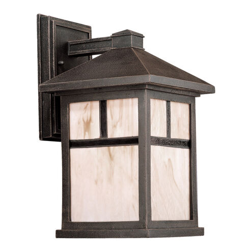 Signature 1 Light 14 inch Painted Rust Outdoor Wall Light