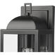 Beaufort 1 Light 12.75 inch Powder Coated Black Outdoor Wall Sconce