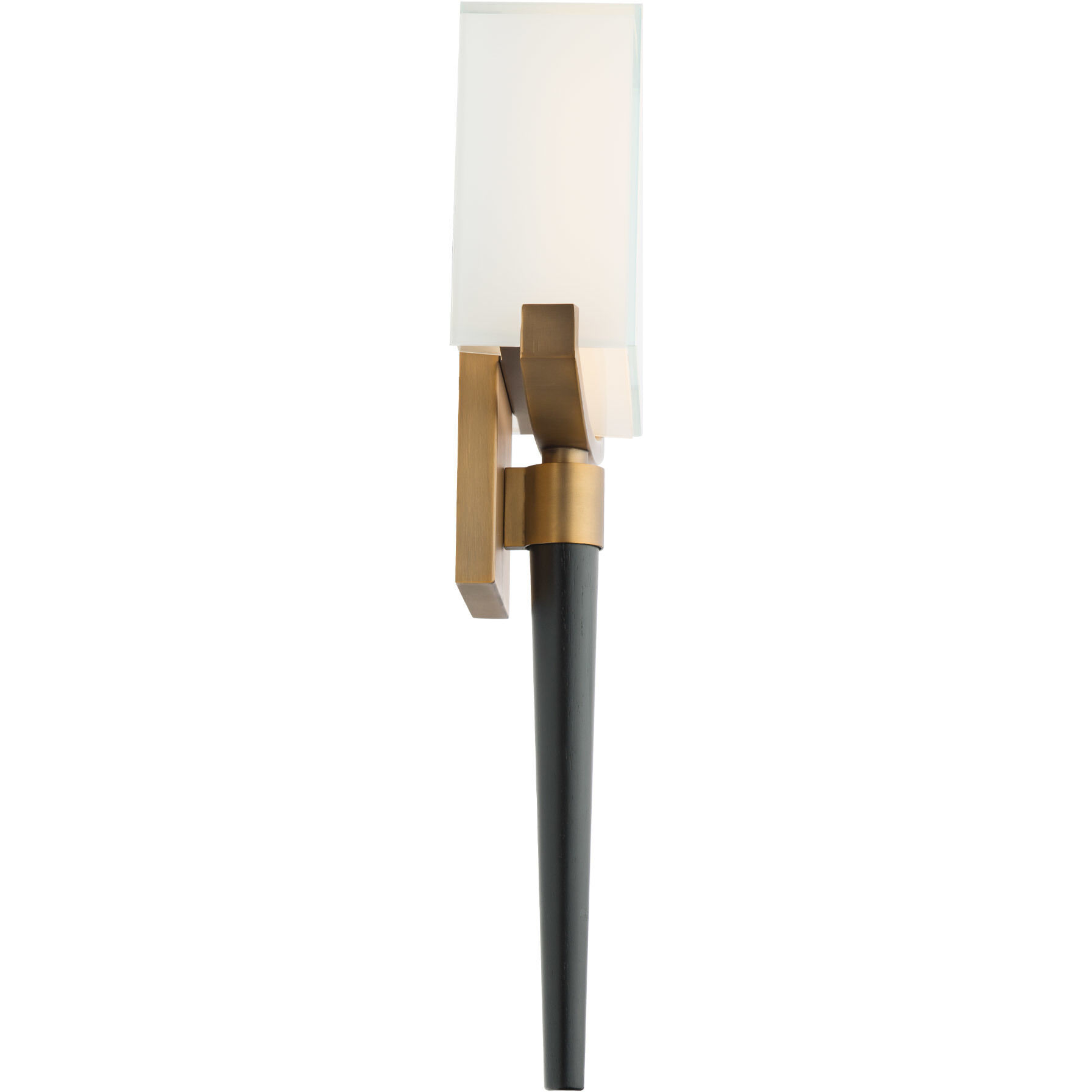 Muse Wall Sconce Wall Light in Aged Brass