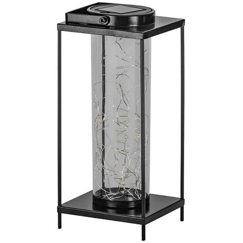 Solar 11.22 inch 0.06 watt Black Outdoor Table Lamp
