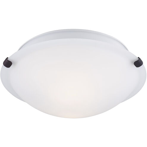 Madison 2 Light 12 inch Oil Rubbed Bronze Flush Mount Ceiling Light