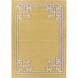 Alameda 132 X 96 inch Wheat, Khaki, Camel Rug
