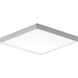 Trim LED 6.25 inch Satin Nickel Flush Mount Ceiling Light