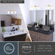 Shelby LED 23 inch Natural Brass Bathroom Light Wall Light