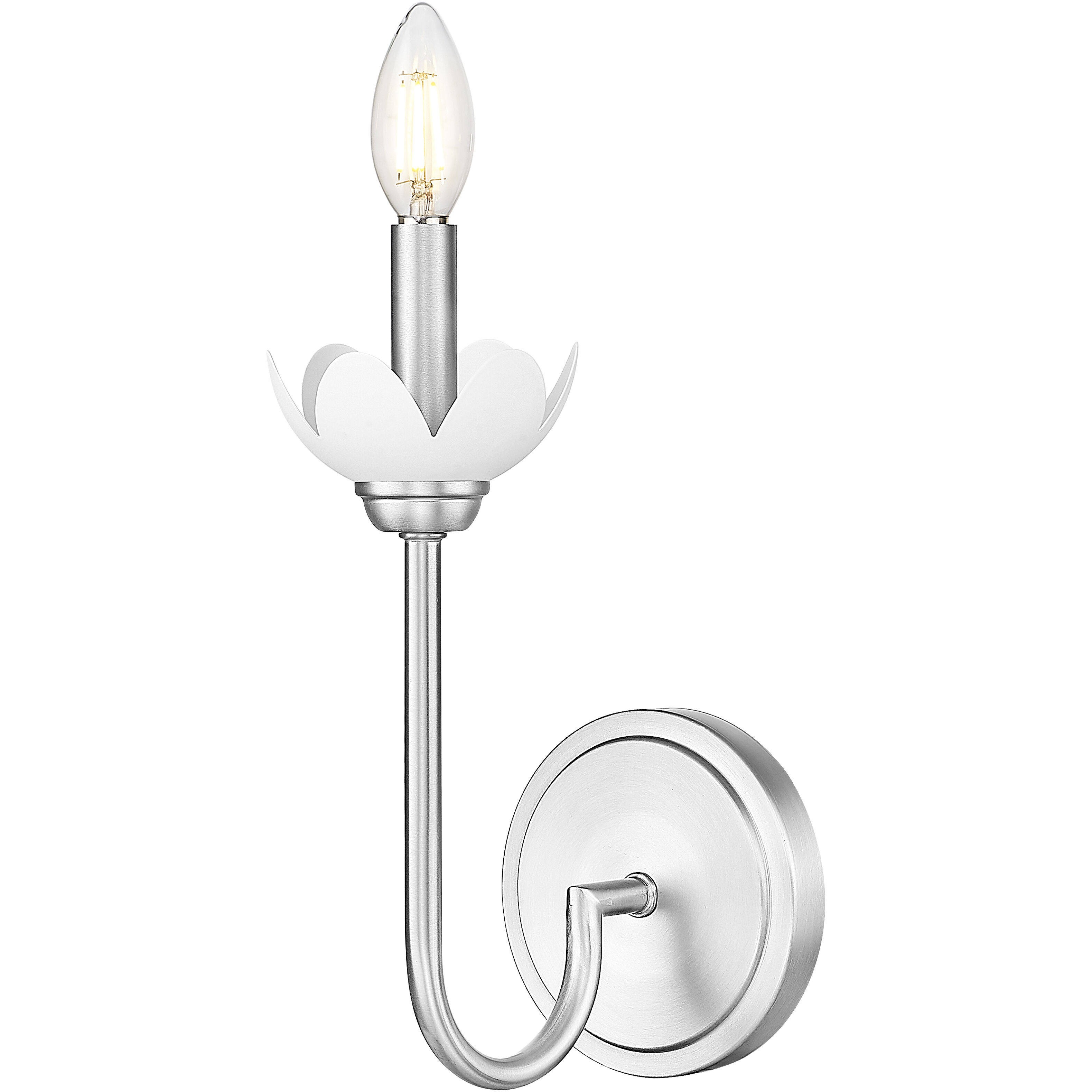 Allistair Wall Sconce Wall Light in Brushed Nickel