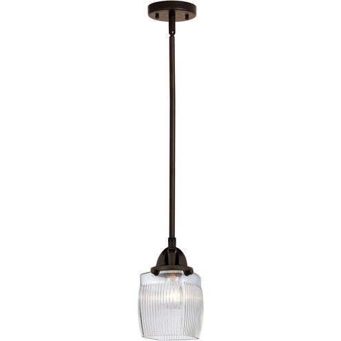 Nouveau 2 Colton 1 Light 6 inch Oil Rubbed Bronze Mini Pendant Ceiling Light
