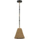 Thomas O'Brien Goodman 1 Light 9.5 inch Bronze and Hand-Rubbed Antique Brass Hanging Shade Ceiling Light, Petite