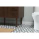 Cyrus 48 X 22 X 34 inch Walnut Vanity Sink Set
