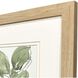 Summer Leaves Green and Black and White Framed Art