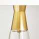 Drew & Jonathan Pender 20.75 inch 9.00 watt Satin Brass Table Lamp Portable Light
