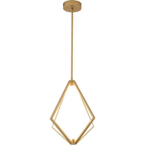 Canada LED 18 inch Gold LED Chandelier Ceiling Light