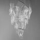 Rinkle LED 36.25 inch Polished Chrome Multi-Light Pendant Ceiling Light