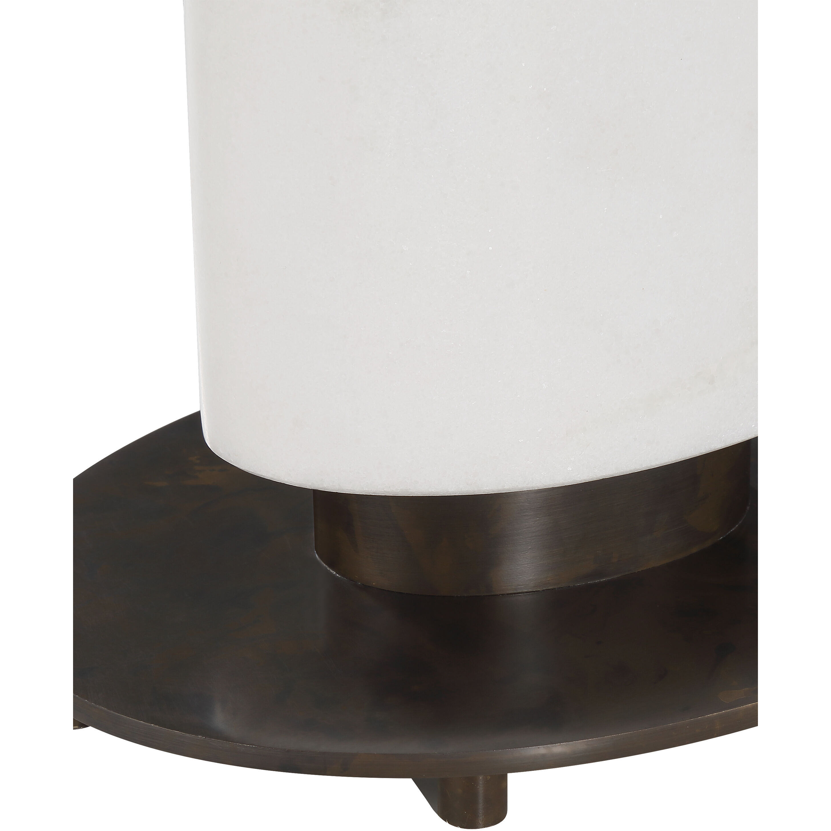 Stanhope 33.25 inch 150.00 watt White/Bronze Table Lamp Portable Light