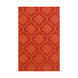 Central Park 120 X 27 inch Brick Indoor Runner, Runner