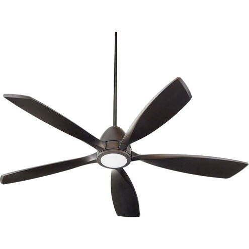 Holt 56 inch Oiled Bronze Indoor Ceiling Fan