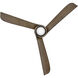 Tiburon 56 inch Matte Black with Driftwood Blades Smart Fan