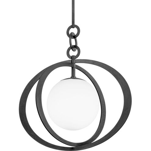 Olancha 1 Light 32 inch Vintage Gold Leaf Pendant Ceiling Light