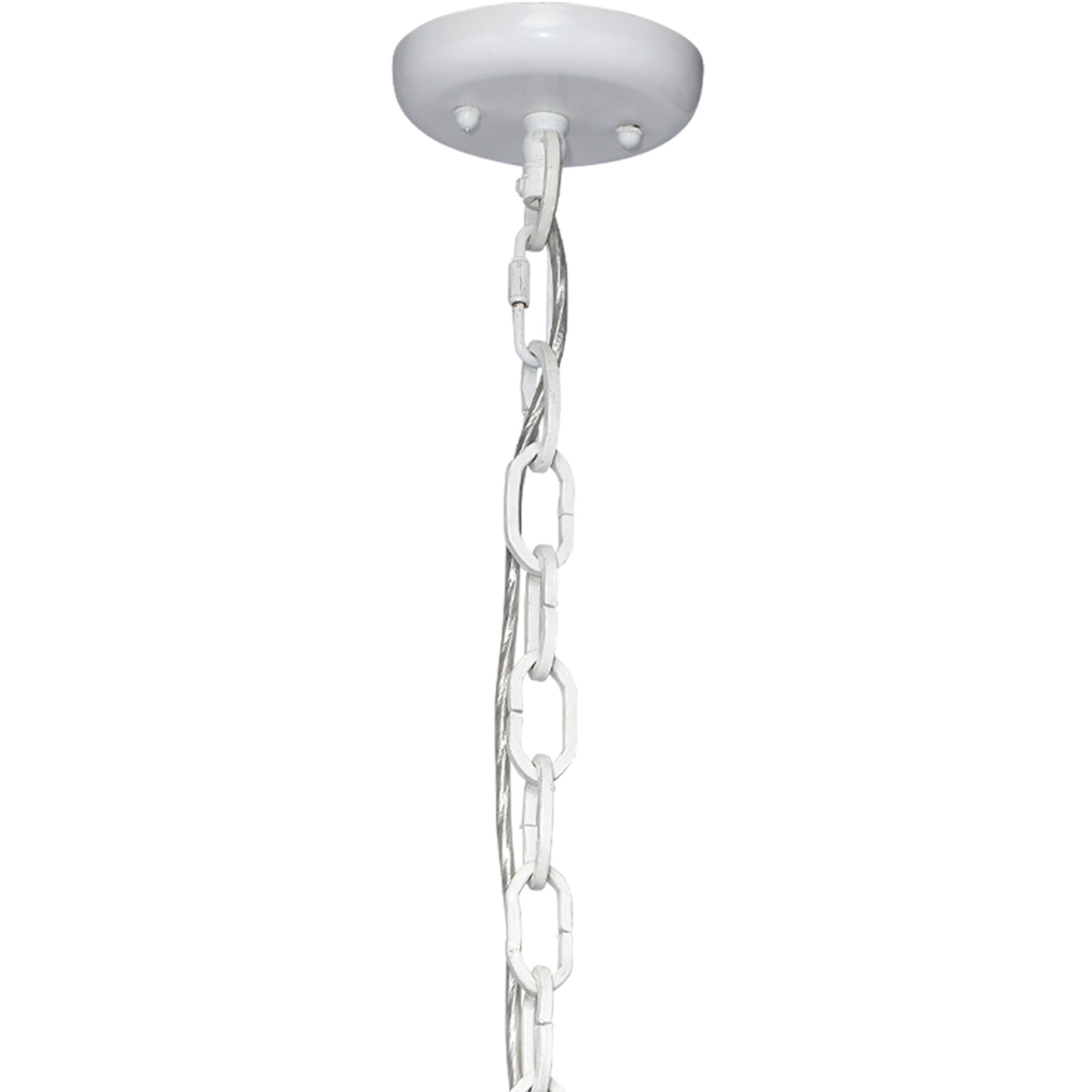 Strand 1 Light 10.5 inch White Pendant Ceiling Light