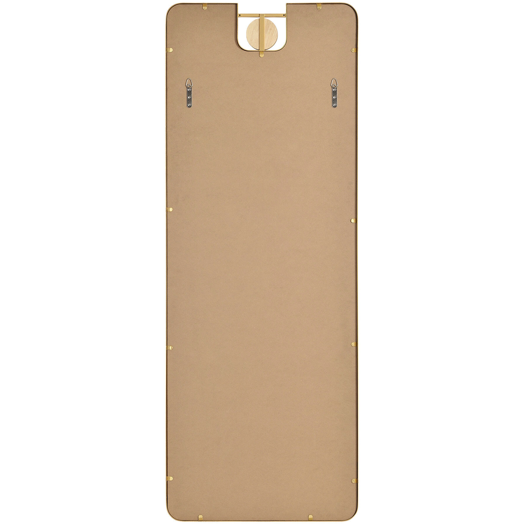 Kepler 65 X 24 inch Clear and Gold Wall Mirror