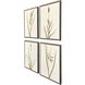 Varying Grasses Brown and Beige and Neutral Framed Art