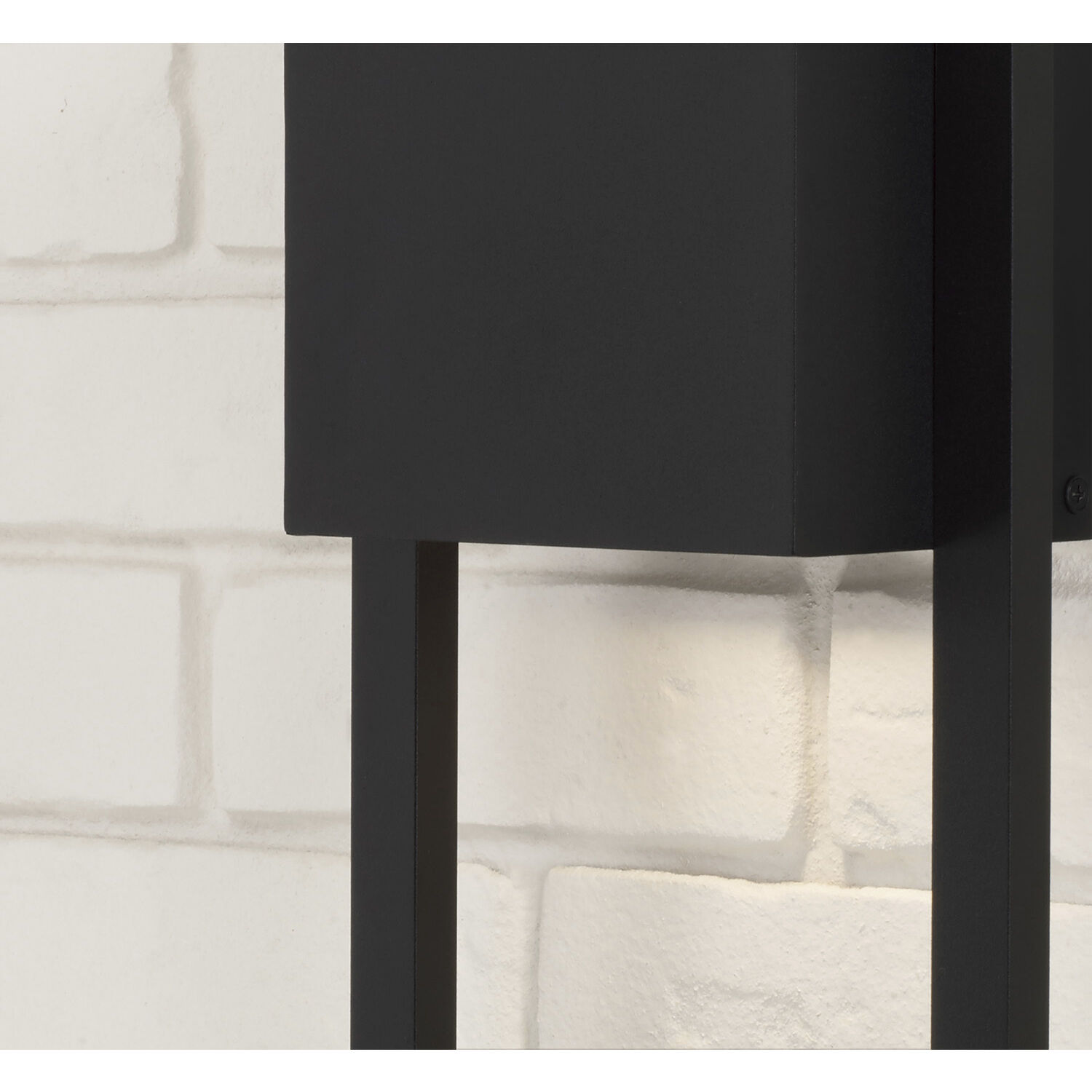 Nate 1 Light 15 inch Black Outdoor Wall Lantern