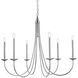 Cohen 6 Light 42 inch Chrome Chandelier Ceiling Light 