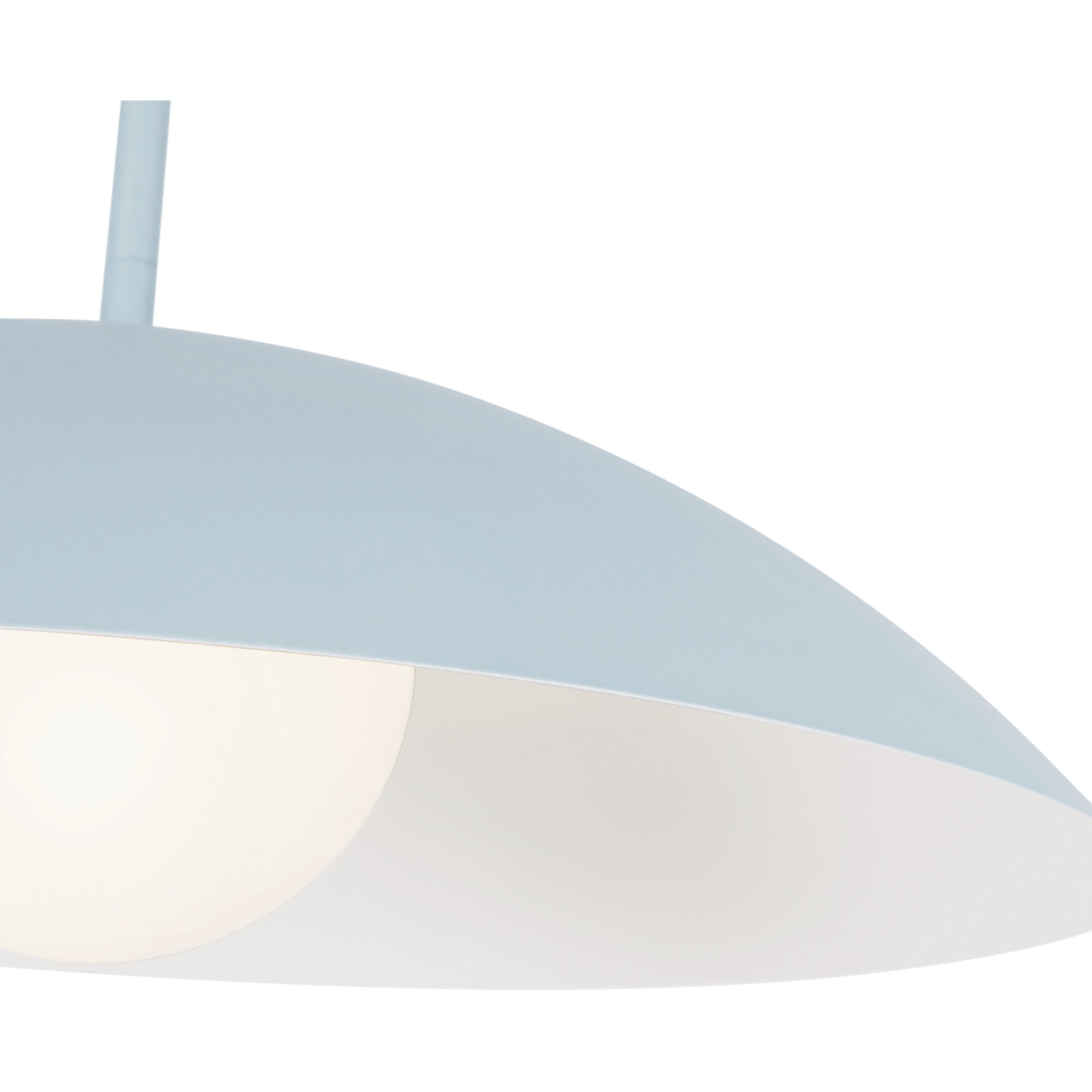 Regent Pendant Ceiling Light in Cerulean