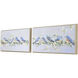 Florals 25 X 13 inch Non-Glass Framed Art, Propac