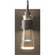 Erlenmeyer 1 Light 4.5 inch Dark Smoke ADA Sconce Wall Light