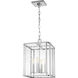 AH by Alexa Hampton Erro 4 Light Polished Nickel Pendant Ceiling Light