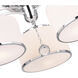 Frosted 3 Light 24 inch Chrome Drum Shade Flush Mount Ceiling Light