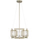 Marco Pendant Ceiling Light in White Gold