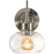 Laney 1 Light 6.6 inch Satin Nickel Sconce Wall Light