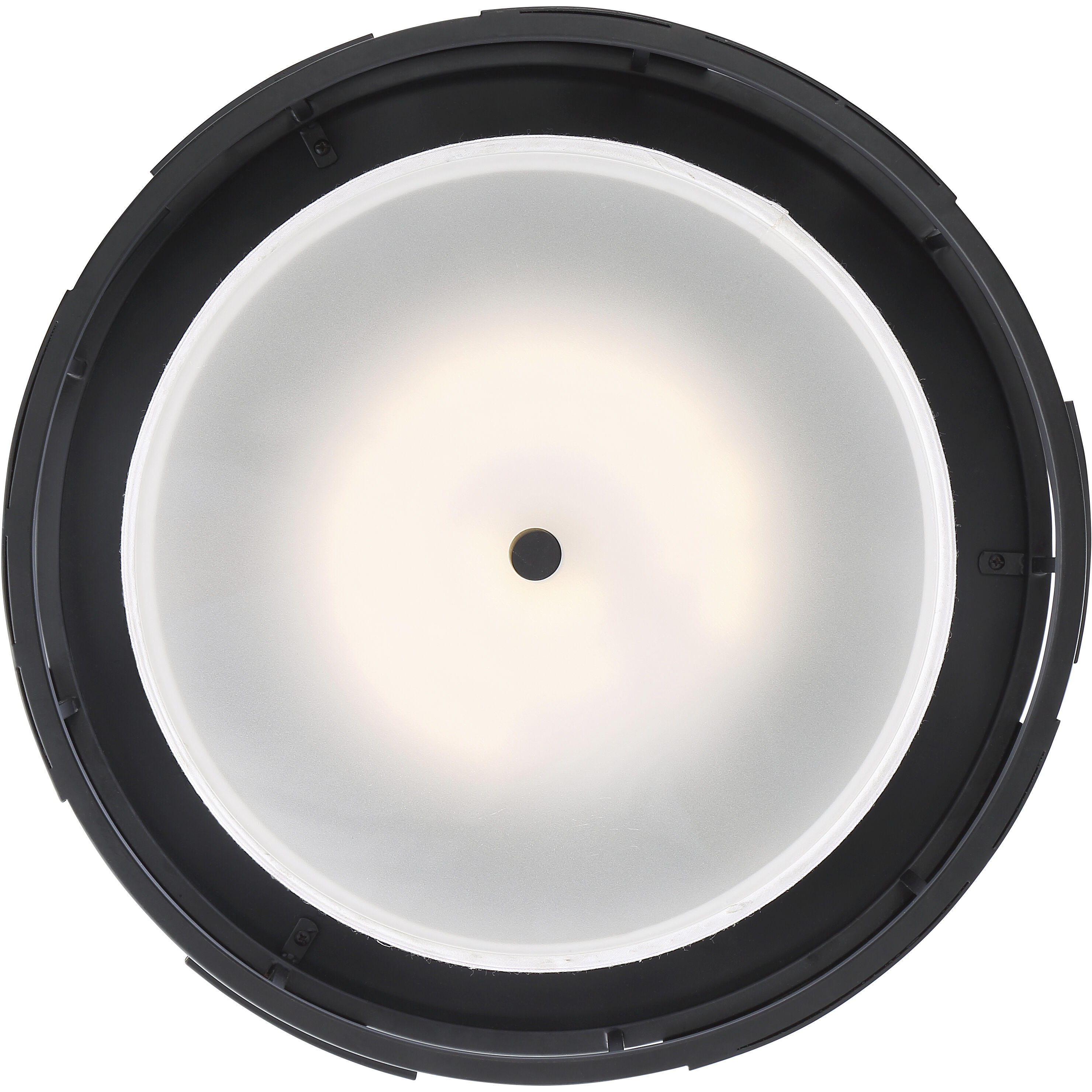 Lansing 3 Light 16 inch Textured Black Flush Mount Ceiling Light