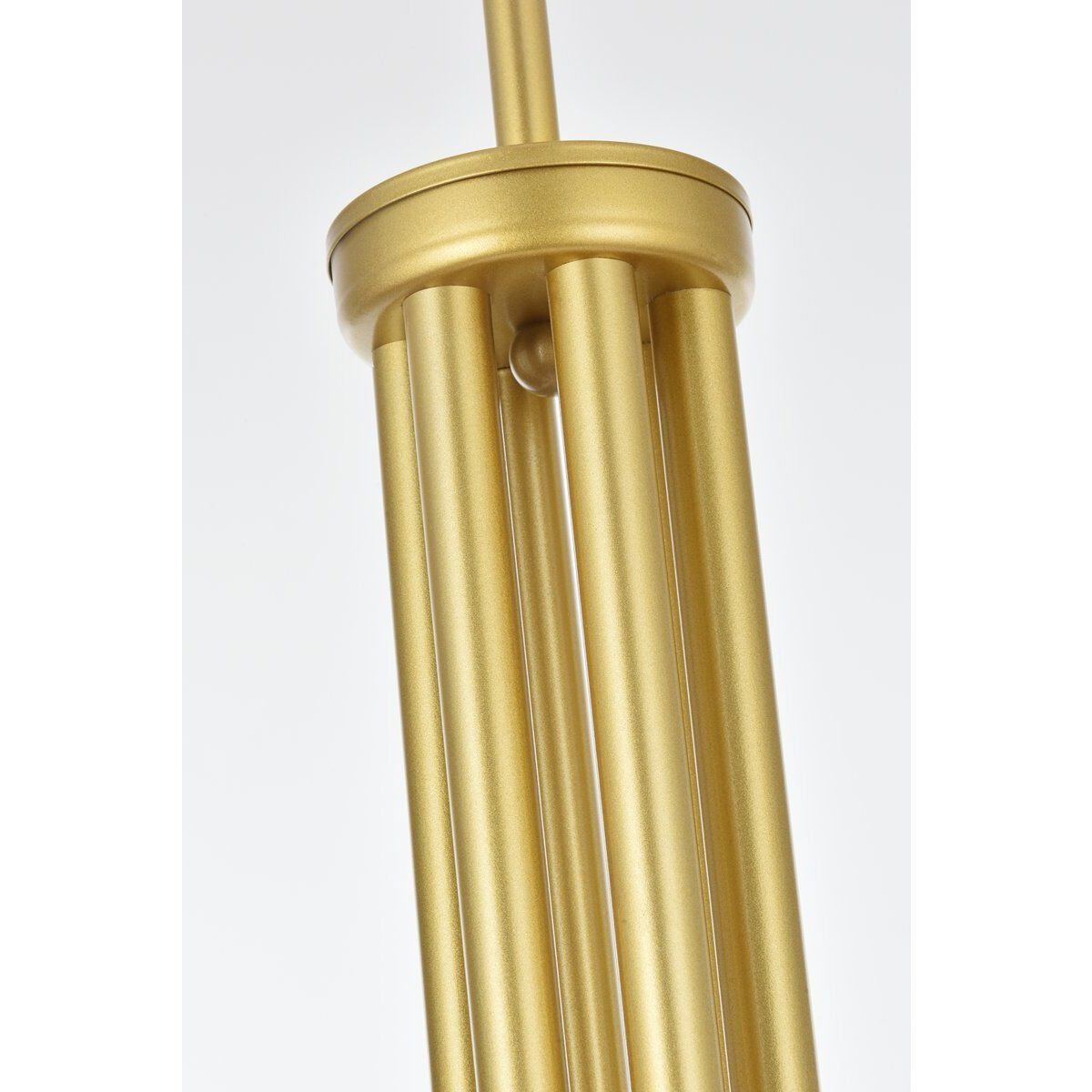 Layne 6 Light 36 inch Brass Chandelier Ceiling Light