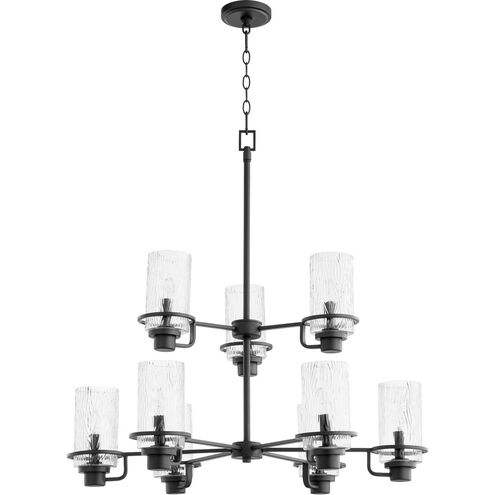 Lazo 9 Light 33 inch Noir Chandelier Ceiling Light